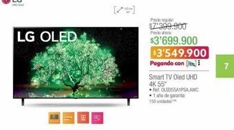 Jumbo Smart tv lg oferta