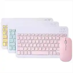 Falabella Kit Teclado y Mouse Inalámbrico Aoas AS-110 Bluetooth 2.4ghz Recargable Usb-c oferta