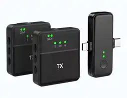 Falabella Microfono Inalambrico De Solapa Para Iphone Android Pc oferta
