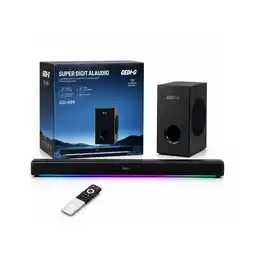 Falabella Barra de Sonido GEDI-G GD-699 con Subwoofer Bluetooth Negra oferta
