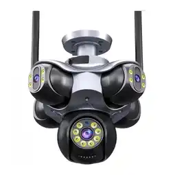 Falabella Kit Camara de Seguridad Wifi 5 en 1 con Vision 360 y Seguimiento Automatico Exterior oferta