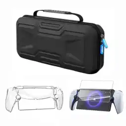 Falabella Estuche Rigido Relieve + Acrilico + Vidrio Compatible Ps Portal oferta