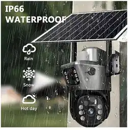 Falabella Camara De Seguridad PTZ Panel Solar Sim 4G Doble Lente 6mpx TP15 oferta