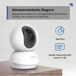 Falabella CÁMARA TPLINK TC70DE WI-FI DE 360° FULL HD 1080P 5 PACK oferta