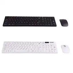 Falabella Teclado Mouse Inalambrico Numérico K-06 Blanco oferta