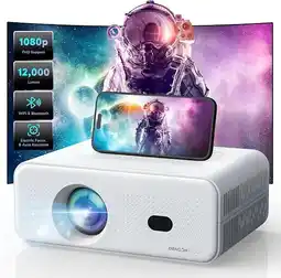 Falabella Mini proyector de enfoque eléctrico con WiFi 5G. FHD 1080P oferta