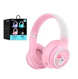 Falabella Audífonos Bluetooth Inalámbricos Niña Mascota Kawaii Luz Led oferta