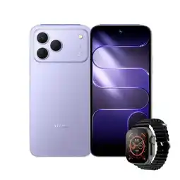 Falabella Celular Tecno Spark 50 4G 256GB 4+8GB Ram Purpura + Smartwatch oferta
