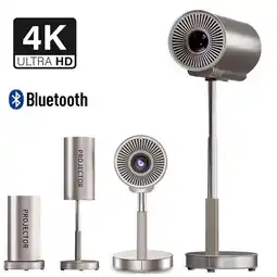 Falabella Proyector Video Beam 4k 90° Hdmi con Tripode Mejorado en Plástico Color Gris oferta