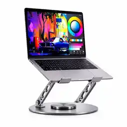Falabella Base Soporte Ajustable Pc Portatil Laptop Ergonomico Aluminio en Madera oferta