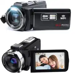 Falabella Videocámara LAMA 8K 64MP con Batería 4500mAh y 64GB para Vlogging Profesional oferta