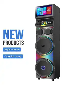 Falabella Altavoz Para Fiestas Gd-1421 Dj Con Pantalla Táctil, Negro oferta