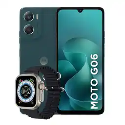 Falabella Celular G06 4Gb RAM 256Gb Azul + Obsequio Smartwatch oferta