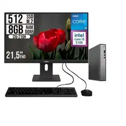 Falabella PC ThinkCentre Neo 50Q G5 Core i5 210H 8GB RAM 512GB SSD Monitor 21.5” oferta