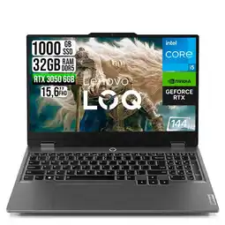 Falabella Portátil LOQ 15 Gaming RTX 3050 6GB Intel Core i5-13450HX RAM 32GB DDR5 SSD 1TB FHD 15.6 oferta