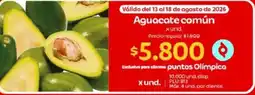 Olímpica Aguacate común oferta