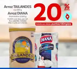 Olímpica Arroz Diana oferta