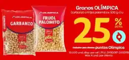 Olímpica Olimpica garbanzo o frijol palomito oferta