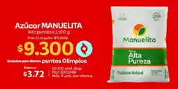 Olímpica Manuelita azúcar alta pureza oferta