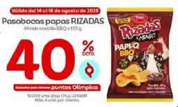 Olímpica Yupi pasabocas papas rizadas oferta
