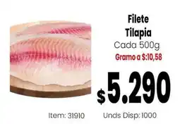 MercaTodo Filete Tilapia oferta