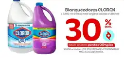 Olímpica Blanqueadores Clorox oferta