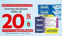 Olímpica Cremas dentales Oral-B oferta