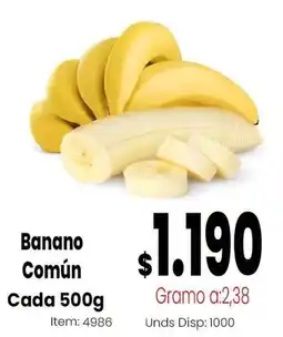 MercaTodo Banano Común oferta