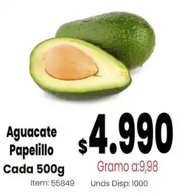 MercaTodo Aguacate Papelillo oferta