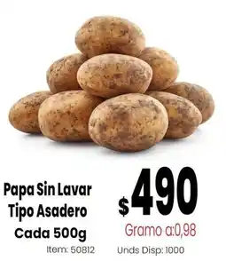 MercaTodo Papa Sin Lavar Tipo Asader oferta