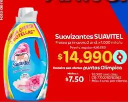 Olímpica Suavitel suavizantes oferta
