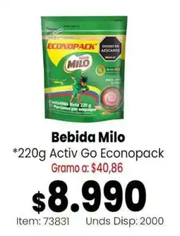 MercaTodo Nestle bebida milo oferta