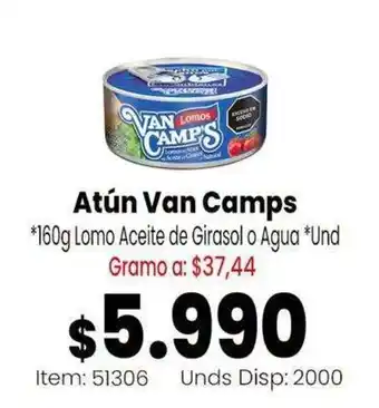 MercaTodo Atún Van Camps oferta