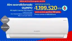 Olímpica Olimpo aire acondicionado oferta