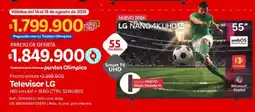 Olímpica LG Televisor 55" oferta