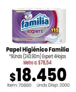 MercaTodo Familia papel higiénico expert oferta