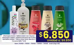 MercaTodo Anian Kids Shampoo Leiden Shampoo Leiden Gel Baño Leiden oferta