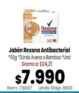 MercaTodo Jabón Rexona Antibacterial oferta
