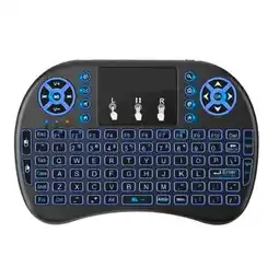 Falabella Mini Teclado Inalámbrico con Touchpad Retroiluminación Led Control Remoto Multimedia oferta
