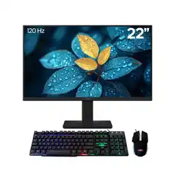 Falabella Monitor Essential S3 S31GF 22 Pulgadas Full HD 120Hz Panel VA + Combo 2-1 oferta