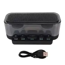 Falabella Parlante Bluetooth Transparente Rgb Con Botones Mecánicos Z6 oferta