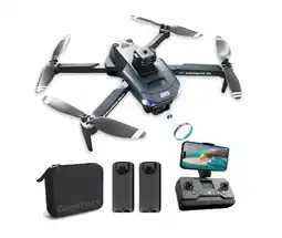 Falabella Dron Plegable Profesional D31 UAV Quadcopter Cámaras Duales HD Doble Batería GPS + Estuche oferta