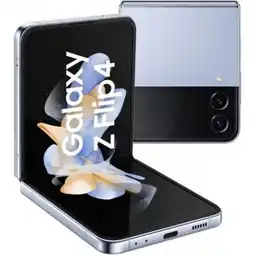 Falabella Celular Galaxy Z Flip 4 256 Gb Azul Reacondicionado +14 Meses de Garantia oferta