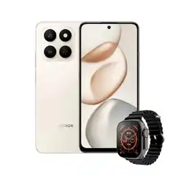 Falabella Celular 400 Smart 256GB 6+6GB Ram Dorado + Smartwatch oferta