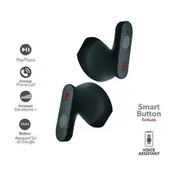 Falabella Auriculares Inalambricos Bluetooth con Estuche Recargable Color Negro oferta