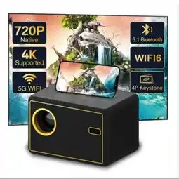 Falabella PROYECTOR ANDROID Y7 5000 LUMENS oferta