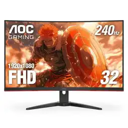 Falabella Monitor Gaming Curvo 1500R C32G2ZE de 31.5 Panel VA 240Hz 0.5ms Full HD AMD FreeSync Premium oferta