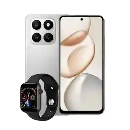 Falabella Celular 400 Smart 5G 256Gb 6GB Ram Gris + Obsequio Smartwatch oferta