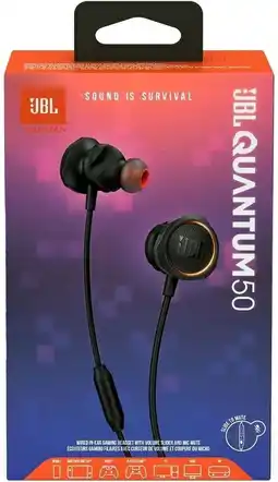 Falabella Audifonos Alambricos Quantum 50 Black oferta
