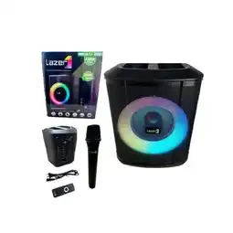 Falabella Parlante Cabina Bluetooth Lazer LZ-306BT 4800W Con Luces RGB Y Micrófono oferta